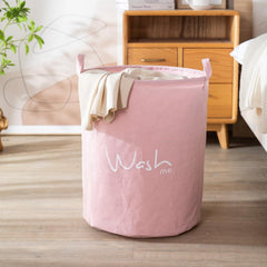 HOKIPO Folding Laundry Storage Basket - Large 46 Ltr, Pink - HOKIPO | Har Ghar ka Humsafar