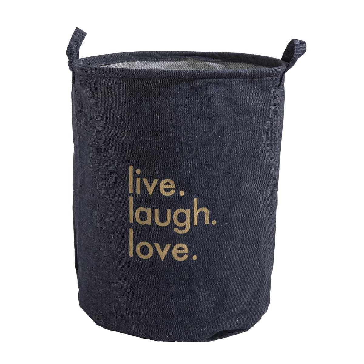 HOKIPO Folding Laundry Storage Basket - Large 51 Ltr, Blue - HOKIPO | Har Ghar ka Humsafar
