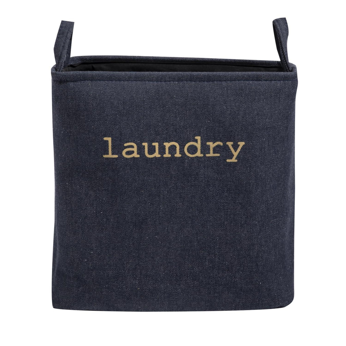 HOKIPO Laundry Basket Clothes Hamper, Denim Basket With Handles,Small / Large - Blue - HOKIPO | Har Ghar ka Humsafar