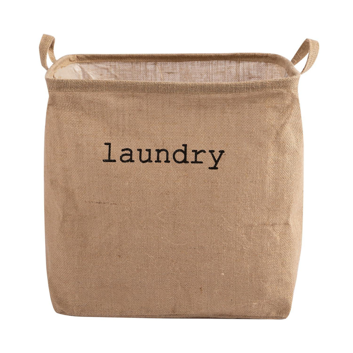 HOKIPO® Laundry Basket Natural Moisture - Resistant Jute Laundry Hamper - 54 Ltr - HOKIPO | Har Ghar ka Humsafar