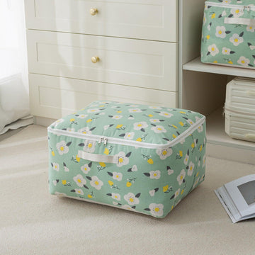 HOKIPO Medium Moisture Resistant Wardrobe Storage Bag (52 x 44 x 25 cm), Green - HOKIPO | Har Ghar ka Humsafar
