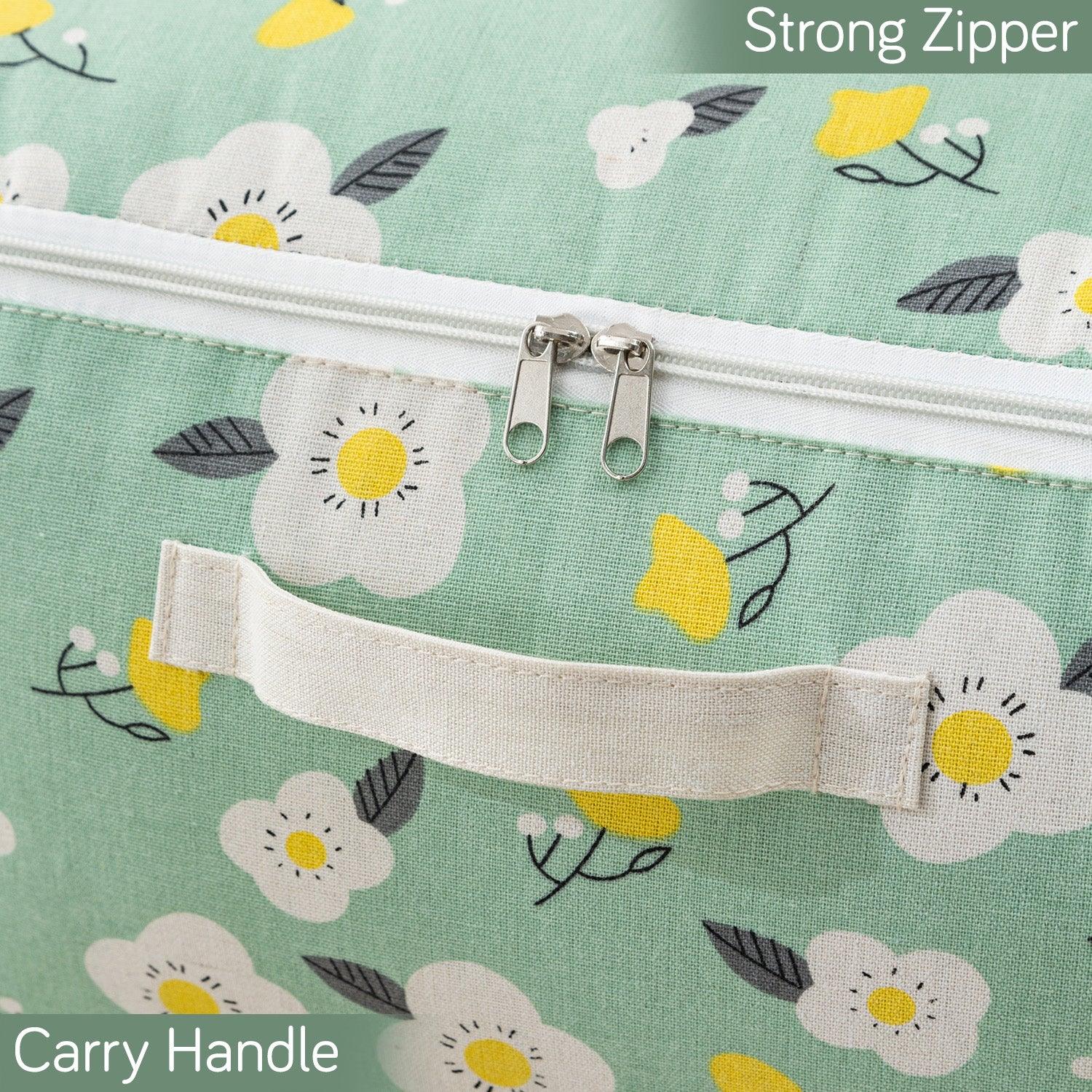 HOKIPO Moisture Resistant Wardrobe Storage Bag Pack of 2, Green - HOKIPO | Har Ghar ka Humsafar
