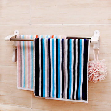 Magic Sticker Series No Drill 2 Layer Towel Rack - HOKIPO | Har Ghar ka Humsafar