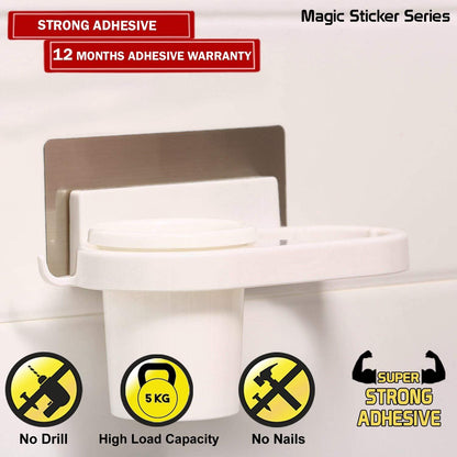 Magic Sticker Series No Drill Hair Dryer Holder - HOKIPO | Har Ghar ka Humsafar