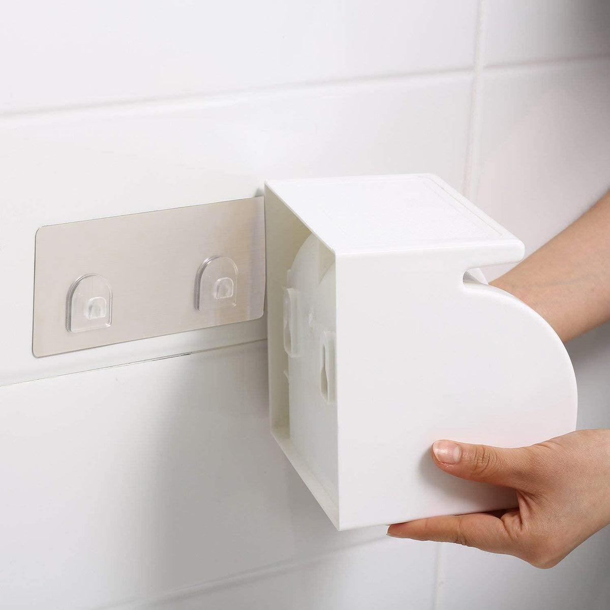 wall mounted toilet roll holder
