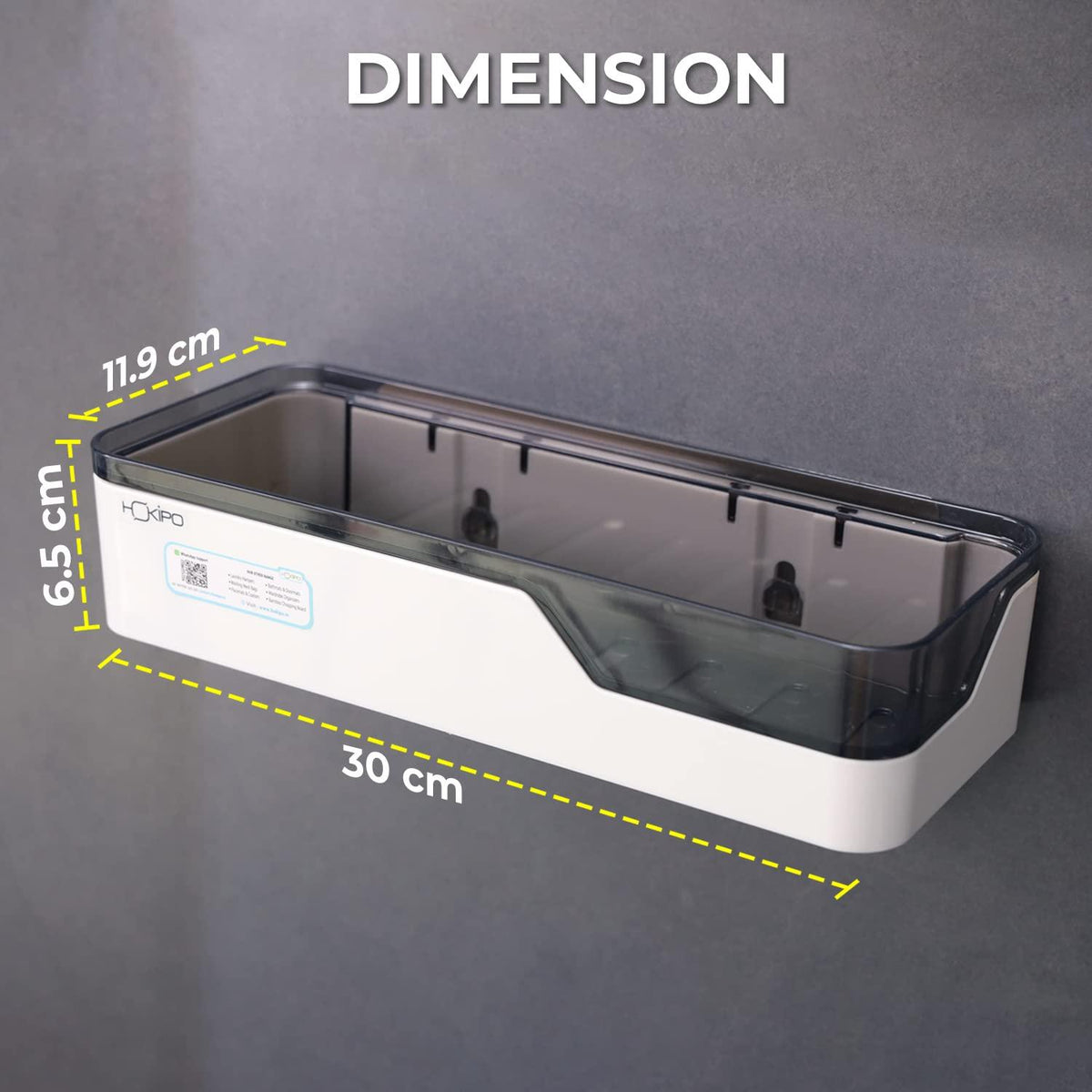Wall Adhesive Plastic Bathroom Organiser for Bathroom Items