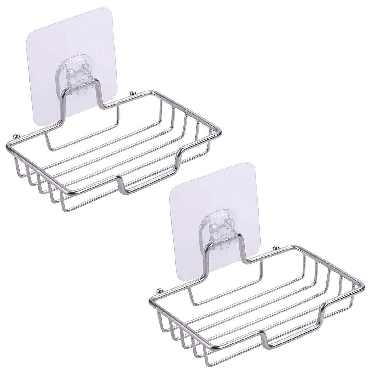 Wall mounted stainless steel hanging kitchen and bathroom soap stand | HOKIPO 