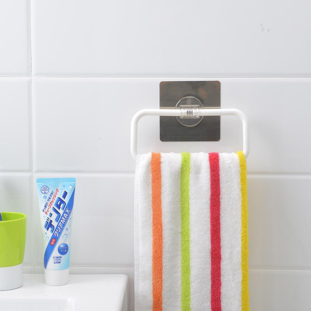 Buy wall mounted towel hanger for wash basin | HOKIPO