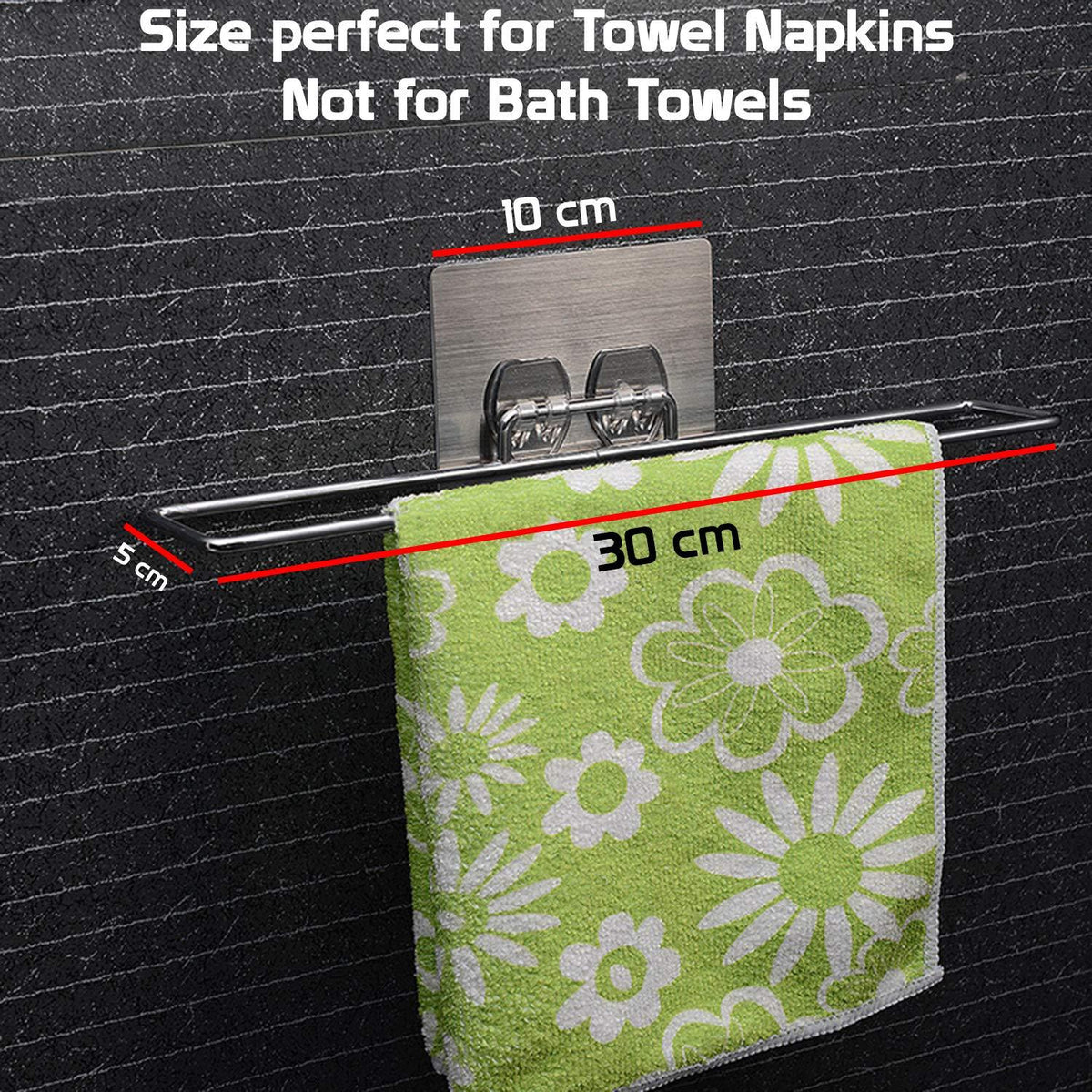 Stainless Steel Towel Hanger for Wash Basin & Kitchen | HOKIPO