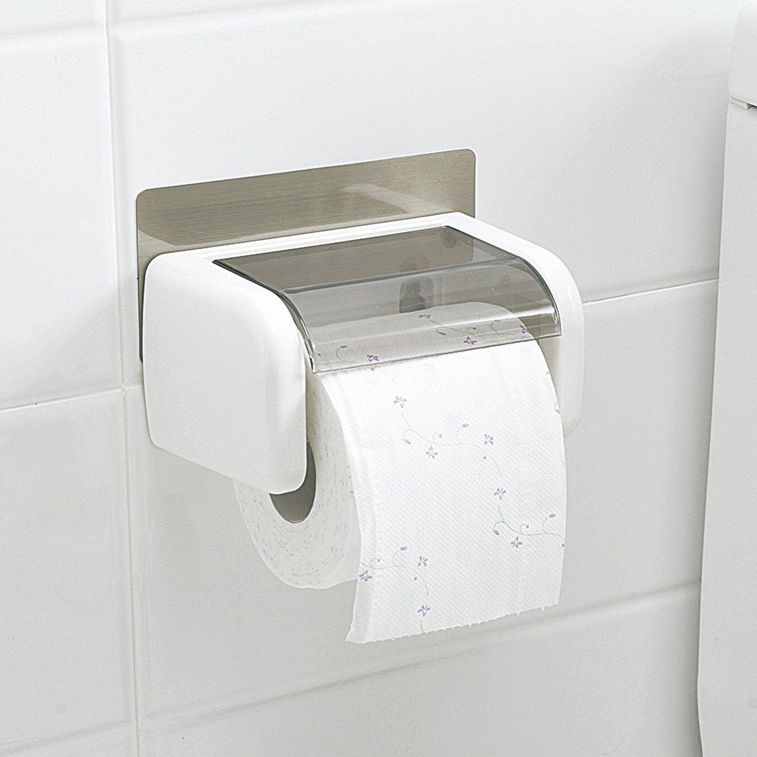 Magic Sticker Series Self Adhesive Toilet Paper Roll Holder - HOKIPO | Har Ghar ka Humsafar