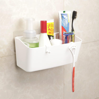 Magic Sticker Series Wall Mounted Bathroom Shelf - HOKIPO | Har Ghar ka Humsafar