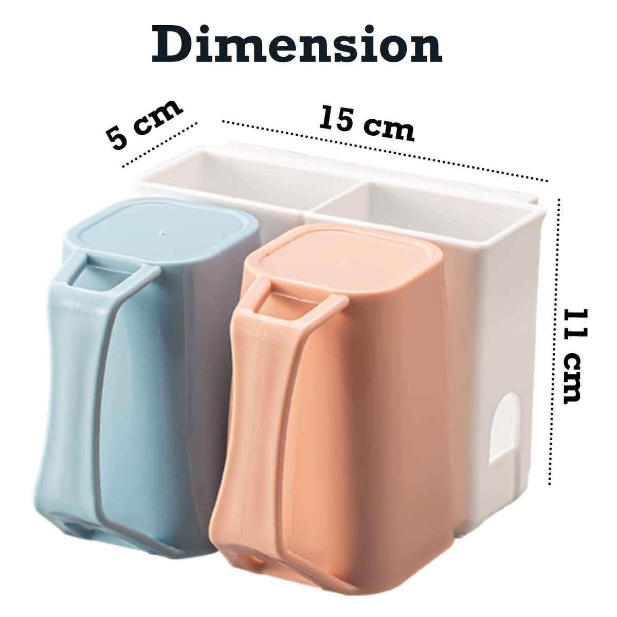 Covered Bathroom Toothbrush Holder​ | HOKIPO