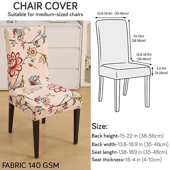 How to measure the size of chair for dining chair cover Guide
