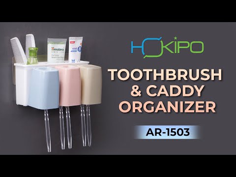 Toothbrush Holder Stand | HOKIPO
