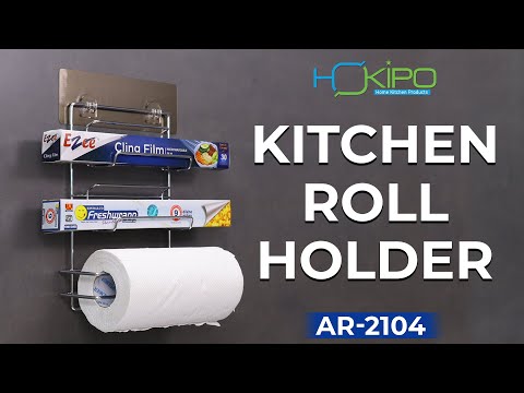 Magic Sticker Series Self Adhesive 3-in-1 Kitchen Tissue Paper Holder