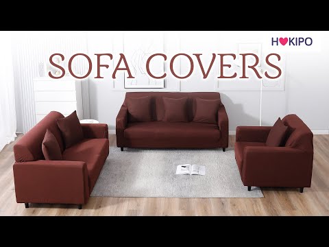 plain elastic sofa cover set for 1, 2, 3, 4, 5 & 7 seater sofas