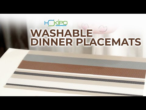 PVC Dining Table Mats, Multicolour