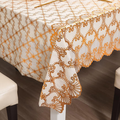 PVC Dining Table Cover - HOKIPO | Har Ghar ka Humsafar