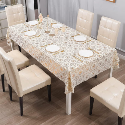 PVC Dining Table Cover - HOKIPO | Har Ghar ka Humsafar