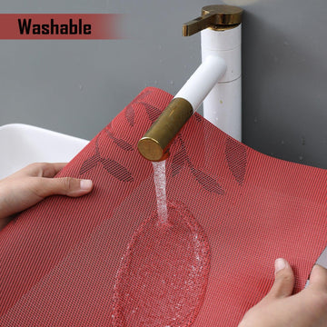 PVC Dining Table Mats, Red - HOKIPO | Har Ghar ka Humsafar