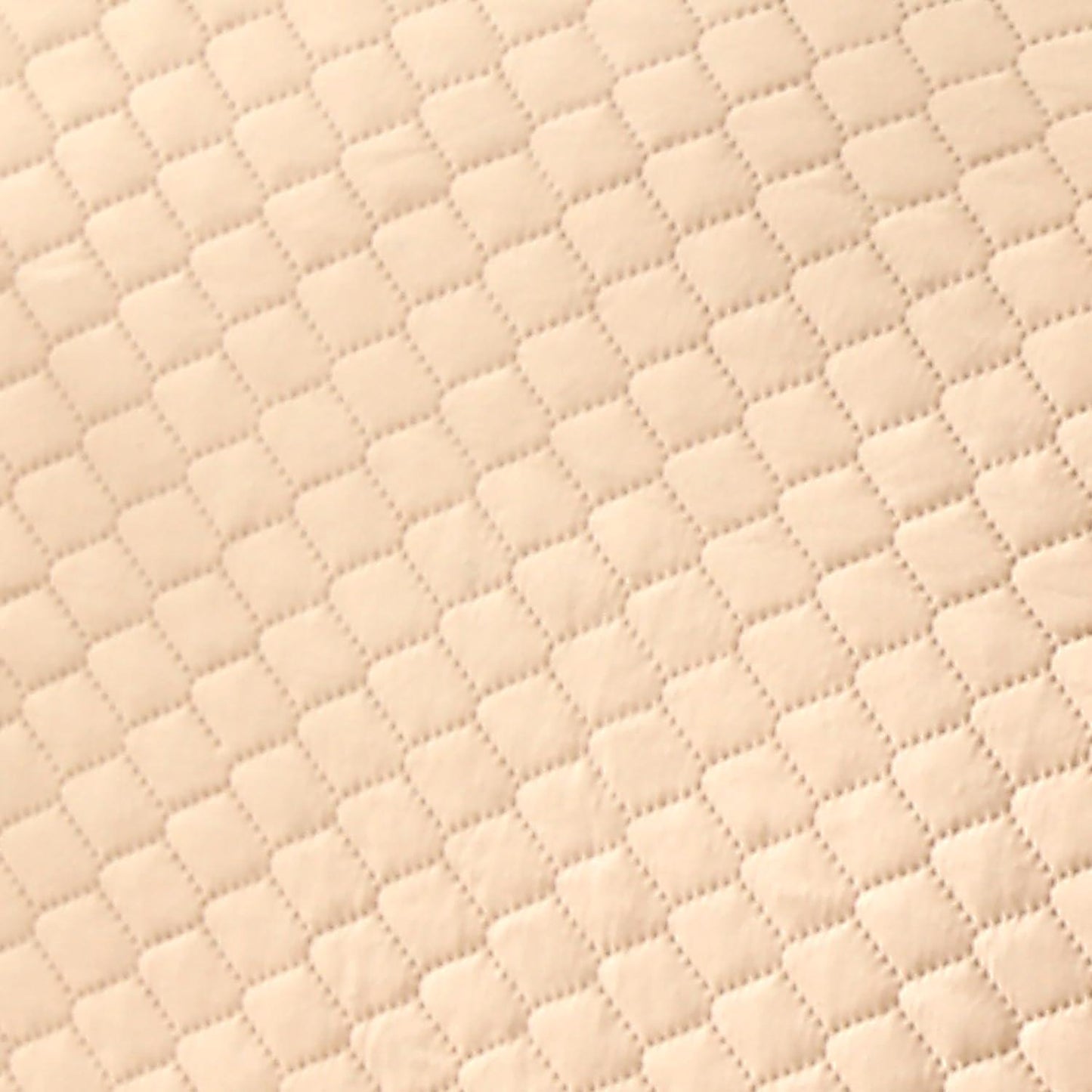 Quilted Sofa Mat Set for 3 Seater and 2 Seater Sofa (L Type), Beige - HOKIPO | Har Ghar ka Humsafar