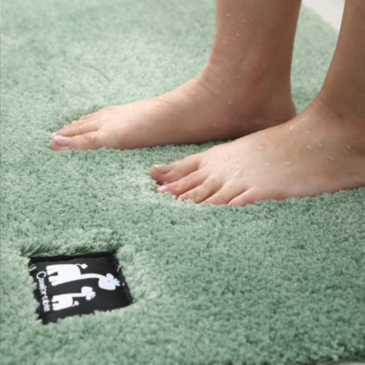 Super Absorbent Soft Bathroom Mat - HOKIPO | Har Ghar ka Humsafar