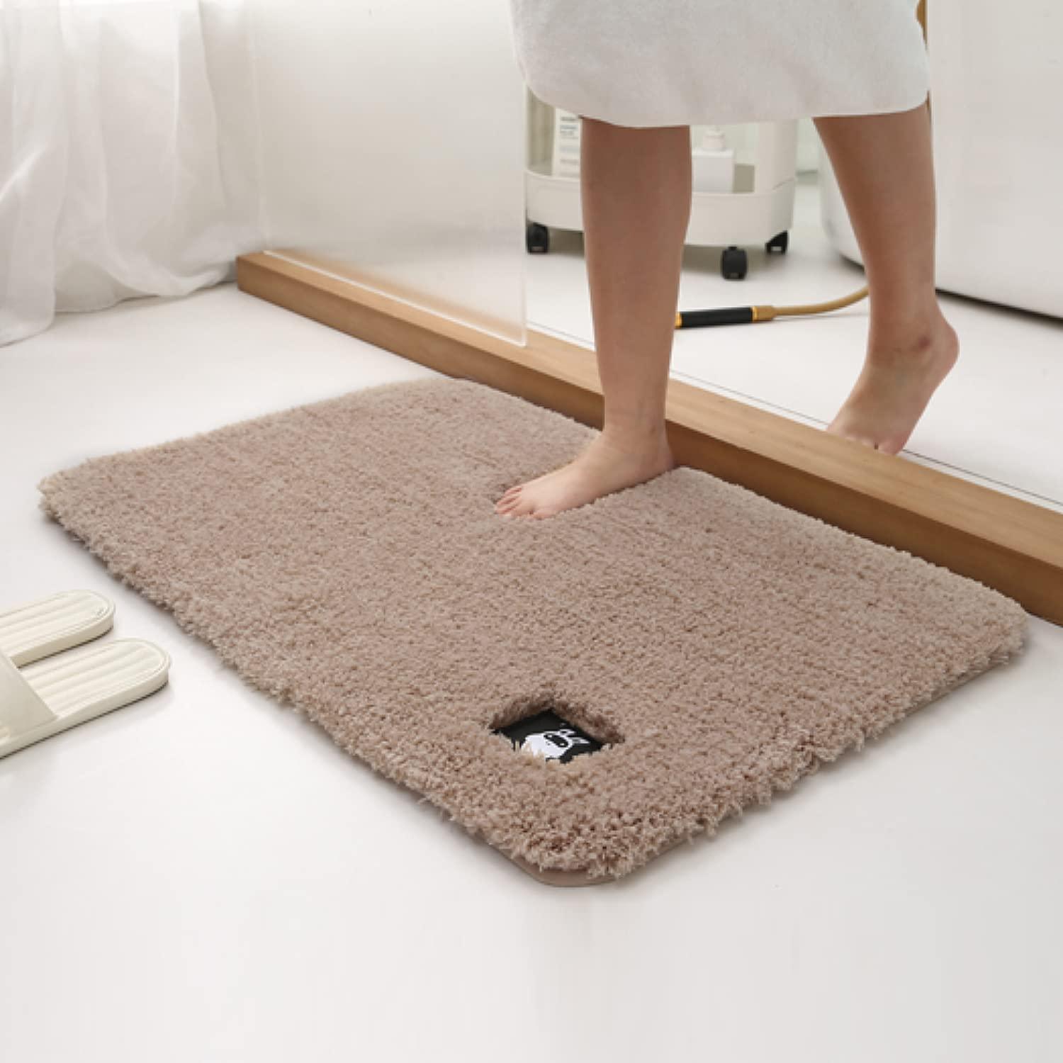 Super Absorbent Soft Bathroom Mat - HOKIPO | Har Ghar ka Humsafar