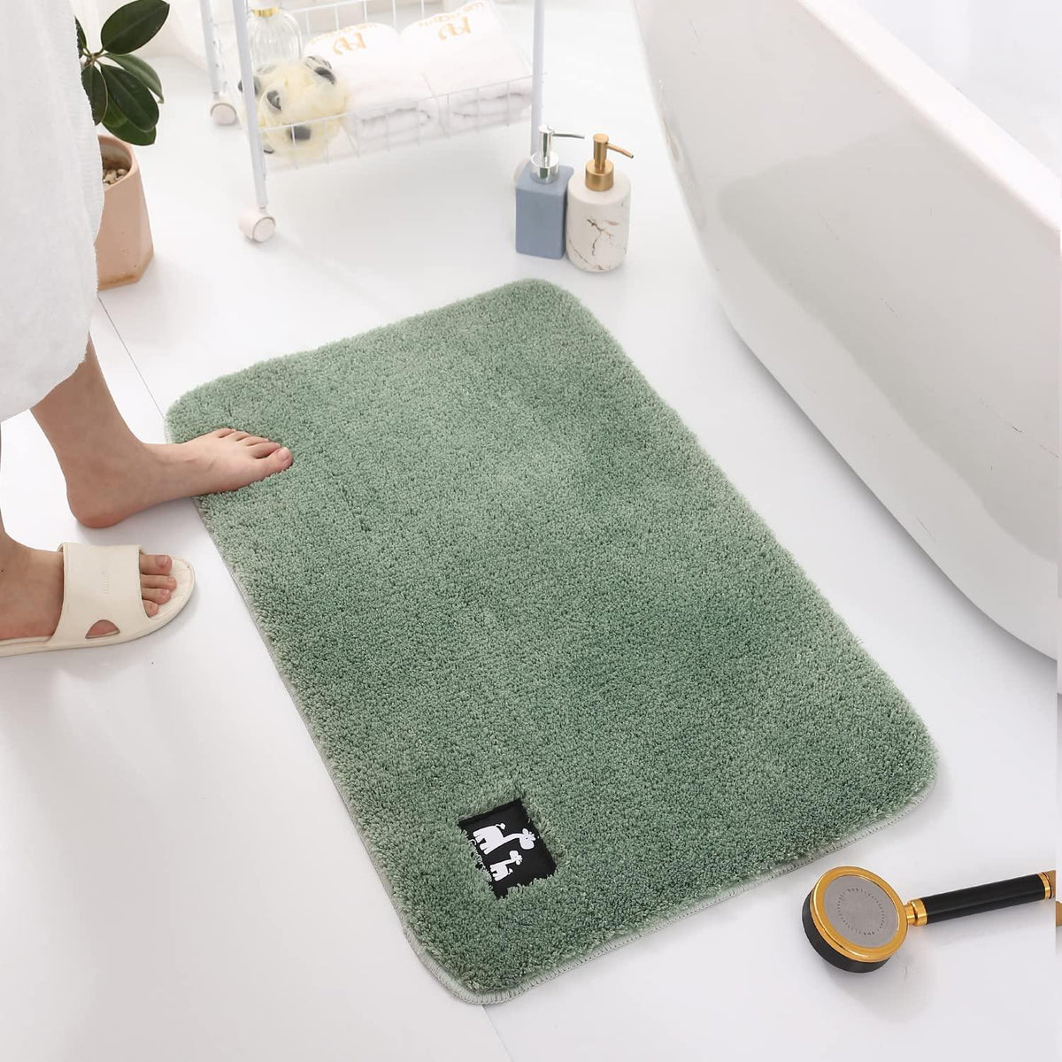 Super Absorbent Soft Bathroom Mat - HOKIPO | Har Ghar ka Humsafar