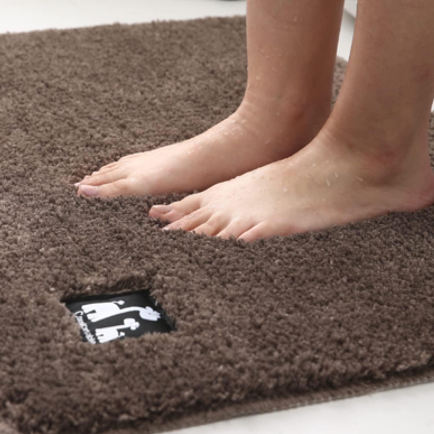 Super Soft Machine Washable Bathroom Floor Mat - HOKIPO | Har Ghar ka Humsafar