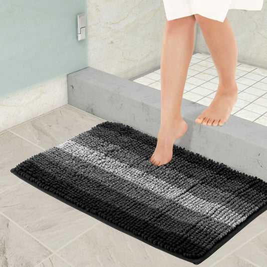 Super Soft Machine Washable Bathroom Floor Mats - HOKIPO | Har Ghar ka Humsafar