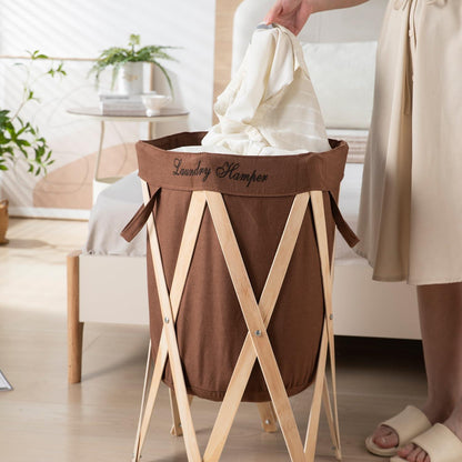 X - Frame Laundry Basket Hamper - HOKIPO | Har Ghar ka Humsafar