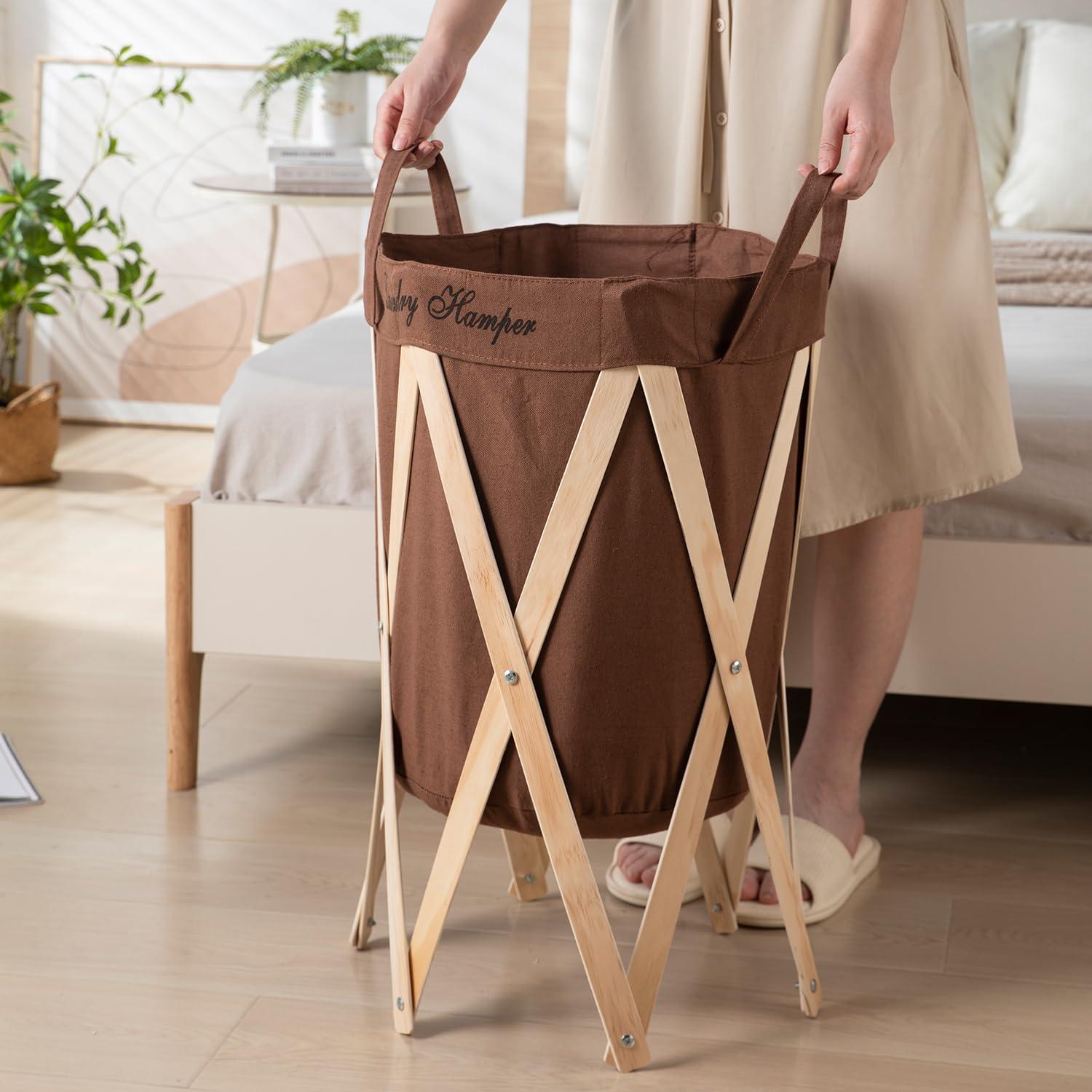 X - Frame Laundry Basket Hamper - HOKIPO | Har Ghar ka Humsafar