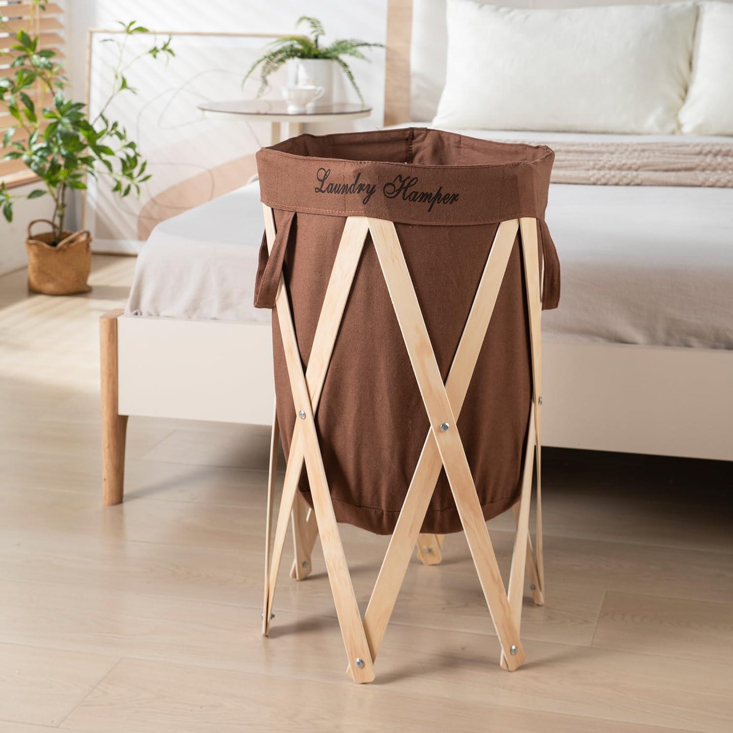 X - Frame Laundry Basket Hamper - HOKIPO | Har Ghar ka Humsafar